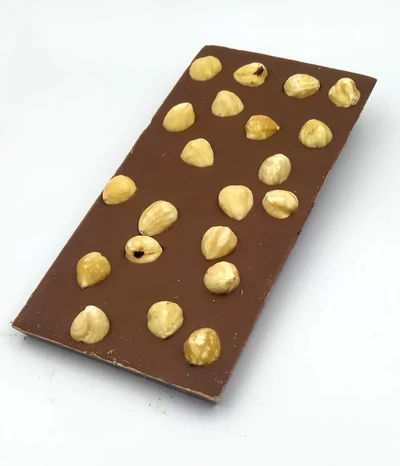 Tableta de Chocolate con leche con avellana