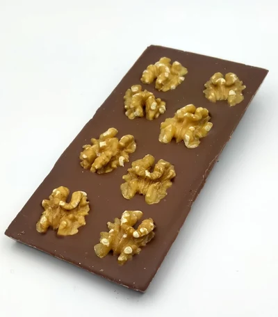Tableta de Chocolate con leche de nuez