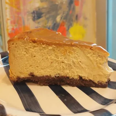 Tarta de queso Dulce de Leche