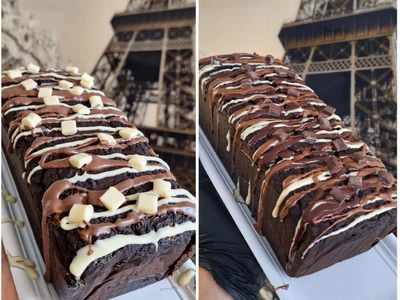 Bizcocho de safanòria i garrofa sense gluten i sense sucre