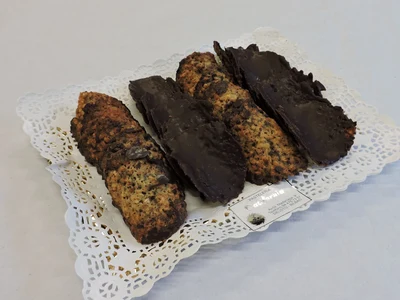 Bandeja de tejas de Chocolate