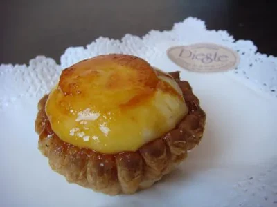 Pastel de Crema Tostada