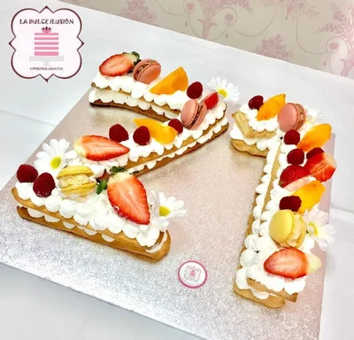 Number-Shaped Cake