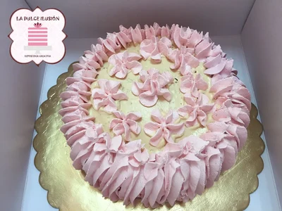 Strawberry and Caramel Cake