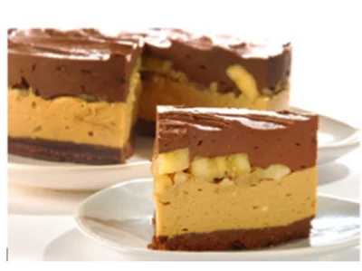 Torta Banana Split