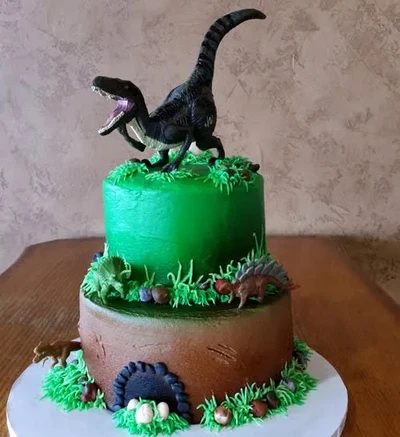 Dinosauroen Tarta Pertsonalizatua