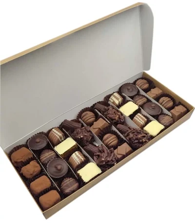 Caja Bombones  y Trufas 36 unidades sin azúcar