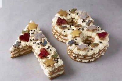 Number-Shaped Cakes