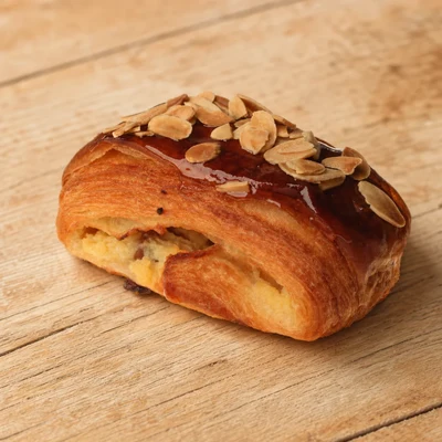 Napolitana con pasas