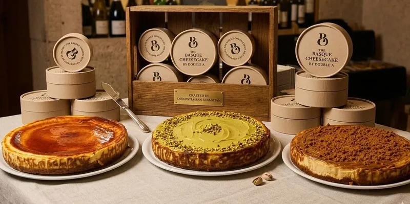 The basque cheesecake by double A