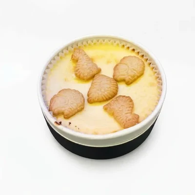 Cheesecake Milkybar con galletas Dinosaurus Deluxe