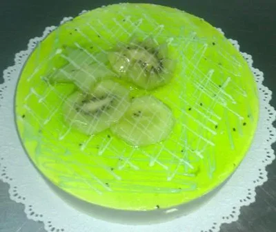 Kiwi mousse-a