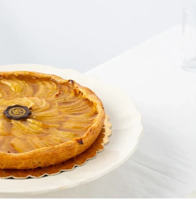 Apple Cake with Puff Pastry