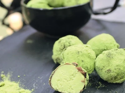 Tòfona de te verd Matcha