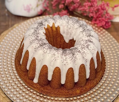 Bundt Cake de Llimona i Rosella