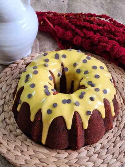 Bundt Cake de Taronja amb Xips de Xocolata