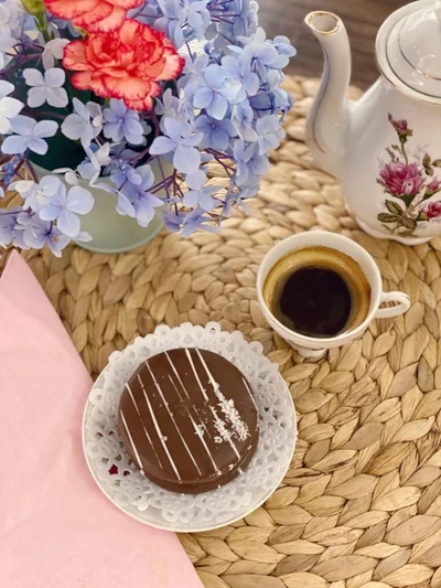 Caixa d'Alfajores de Xocolata
