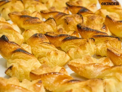 Butter Puff Pastry Bows