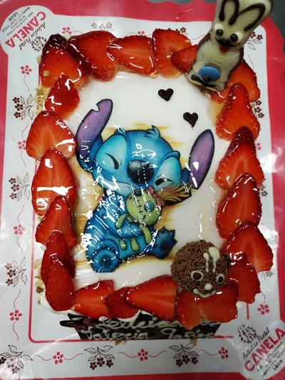 Fruit Charlotte Cake with Photo