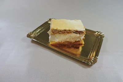 Milhoja de merengue y crema