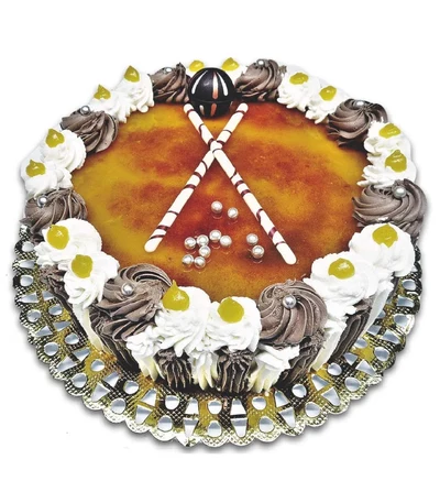 Tarta San Marcos nata y trufa