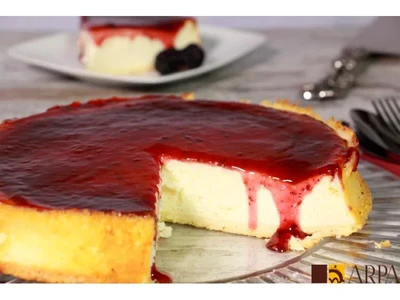 Pastisset de Formatge amb Fruits del Bosc