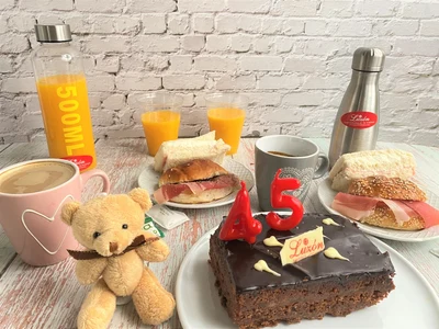 Desayuno Cumpleaños Luzón una persona