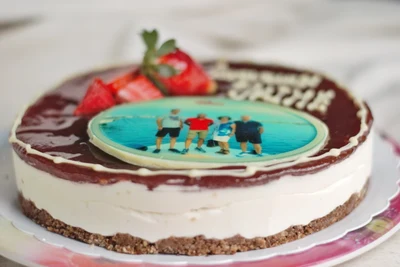 Tarta de Queso y frambuesa con FOTO
