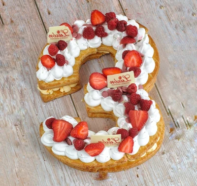 Tarta Forma de Número