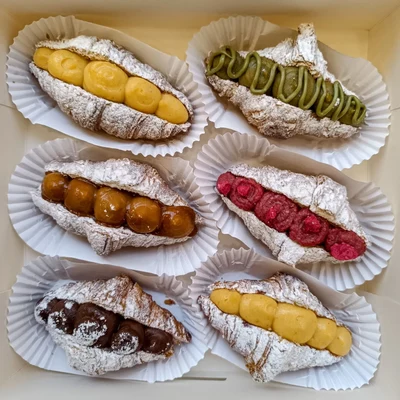 Caja de 6 Croissants Rellenos