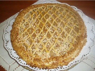 Pastís Cabell d'Àngel amb Full i Crema