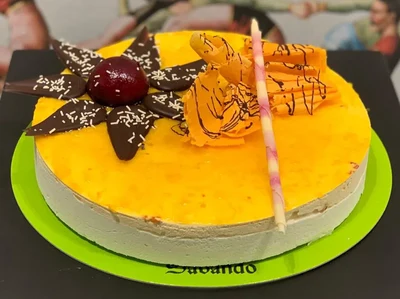 Mousse de taronja i xocolata