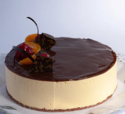 Tarta de Mango y Trufa Negra
