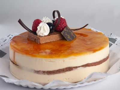 Tarta de Yema Tostada