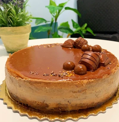 Cheesecake de Kinder Bueno
