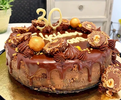 Pastís CheeseCake Ferrero Rocher