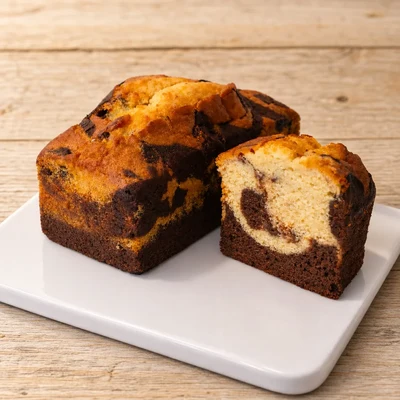 Marmolado de vainilla y chocolate