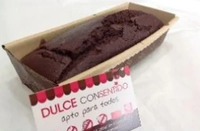 Bizcocho Chocolate Sin Gluten ni Alérgenos VEGANO