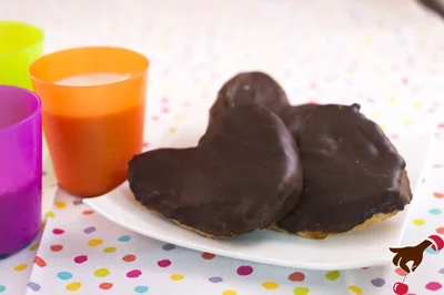 Palmeritas de chocolate Sin Gluten ni Alérgenos VEGANO