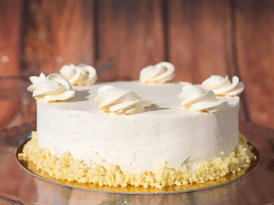 Tarta Mojito Sin Gluten ni Alérgenos VEGANA
