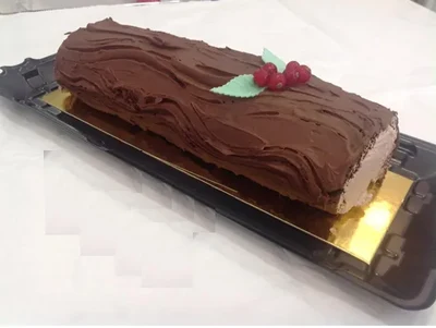Tronco de Chocolate Sin gluten ni Alérgenos VEGANA
