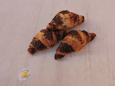 Croissant recheo de chocolate