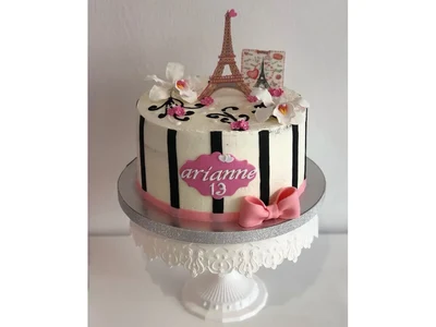 Torta de amorodo e chocolate