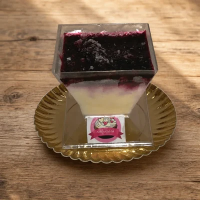 Mousse de Queso y Frutos del Bosque SIN AZÚCAR