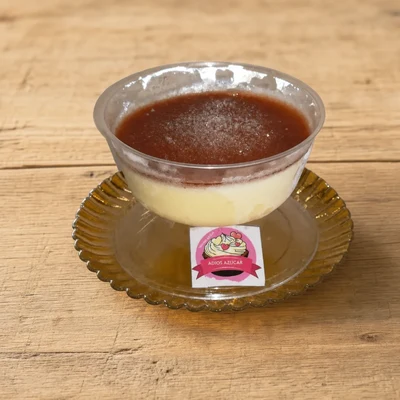 Mousse de Queso y Fresa SIN AZÚCAR