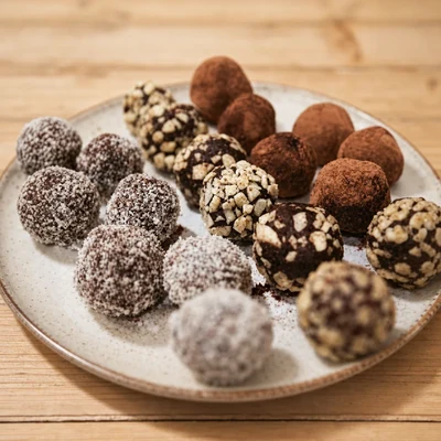 Trufas sin azúcar