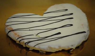 Palmera chocolate blanco