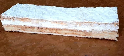 Ponche milhojas con lustre
