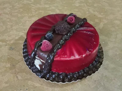 Tarta Frutos Rojos con FOTO