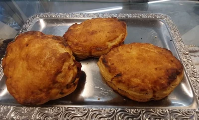 Pastel Salado relleno de pisto
